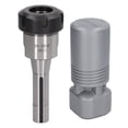 thumbnail image 1 of Nuevo R8-ER40 (M12) Herramienta De Fresado De Rosca Métrica Taladradora Y Fresadora De Vástago Con Cabezal De Sujeción De Fresado De Vástago Cónico Morse, Vástago, Barril, Mandril Y Fresa De Vástago, 1 of 14