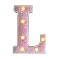 thumbnail image 3 of JilgTeok 2 Packs Colorful Light Up Letters LED Letter Lights for Proposal Statement Birthday Party Wedding Home Bar Decoration Scene Decorative Light Clearance, 3 of 3