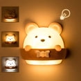 thumbnail image 2 of Luz de noche LED sin perforaciones, luz de noche con control remoto, protección para los ojos, luz de noche para niños para dormitorio, 2 of 7