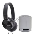 thumbnail image 1 of Auriculares Sony MDR-ZX110NC con cancelación de ruido y altavoz Sony XB100, 1 of 1
