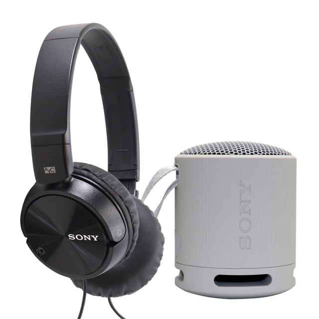Auriculares Sony MDR-ZX110NC con cancelación de ruido y altavoz Sony XB100