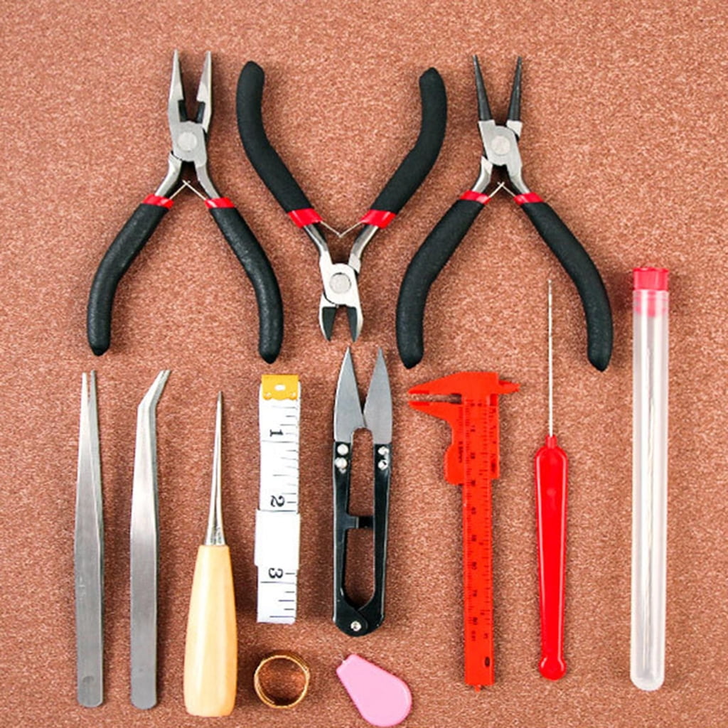 Beadwork Tool Set Jewelry Pliers Set Professional Jewelry Tools Set Jewellery Making Tool for Necklace Charm