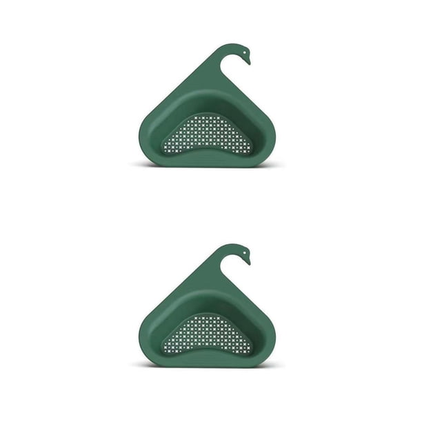 Escurridor de fregadero de cocina Bearachild con forma de Animal plástico colador de restos de limpieza de frutas Amarillo Verde Naranja Azul