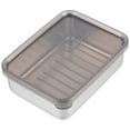 Airtight Cheese Container Cheese Fridge Storage Box Sliced Cheese Box