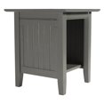 thumbnail image 4 of Atlantic Furniture Nantucket End Table, Grey, 4 of 6