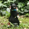 thumbnail image 6 of CCOQUS Garden Gnome Massacre - 10" Bear Eating Gnomes Outdoor Statues, Funny Garden Decor Lawn Patio Art Sculpture, 6 of 6