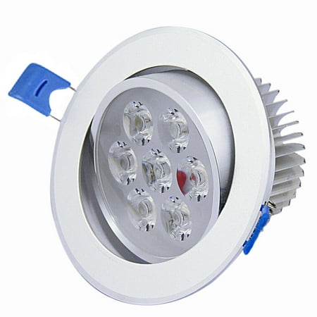 

Recessed LED Ceiling Lights Adjustable Tilt Angle Down Lights Round Spot Lamp US
