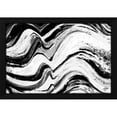 thumbnail image 2 of Patricia Pinto 18x13 Black Modern Wood Framed Wall Art Titled - Monochrome Concept, 2 of 6