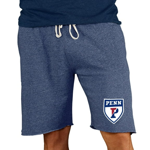 Men's Concepts Sport Navy Pennsylvania Quakers Mainstream Terry Shorts