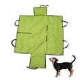 thumbnail image 6 of Unique Bargains 1 Pc Durable Double Layer Pet Car Seat Cover for Dog Cat Green, 6 of 6