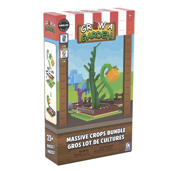Set de construcción PhatMojo Grow A Garden con código DLC de Roblox