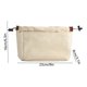thumbnail image 3 of Toiletry Bag, Large Capacity Canvas Travel Storage Pouch with Drawstring, Water Repellent Organizer for Toiletries, 3 of 6