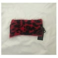 thumbnail image 2 of DKNY Women's Fuzzy Animal Printed Soft Knit Headband in Red One Size, $20 NWT, 2 of 3
