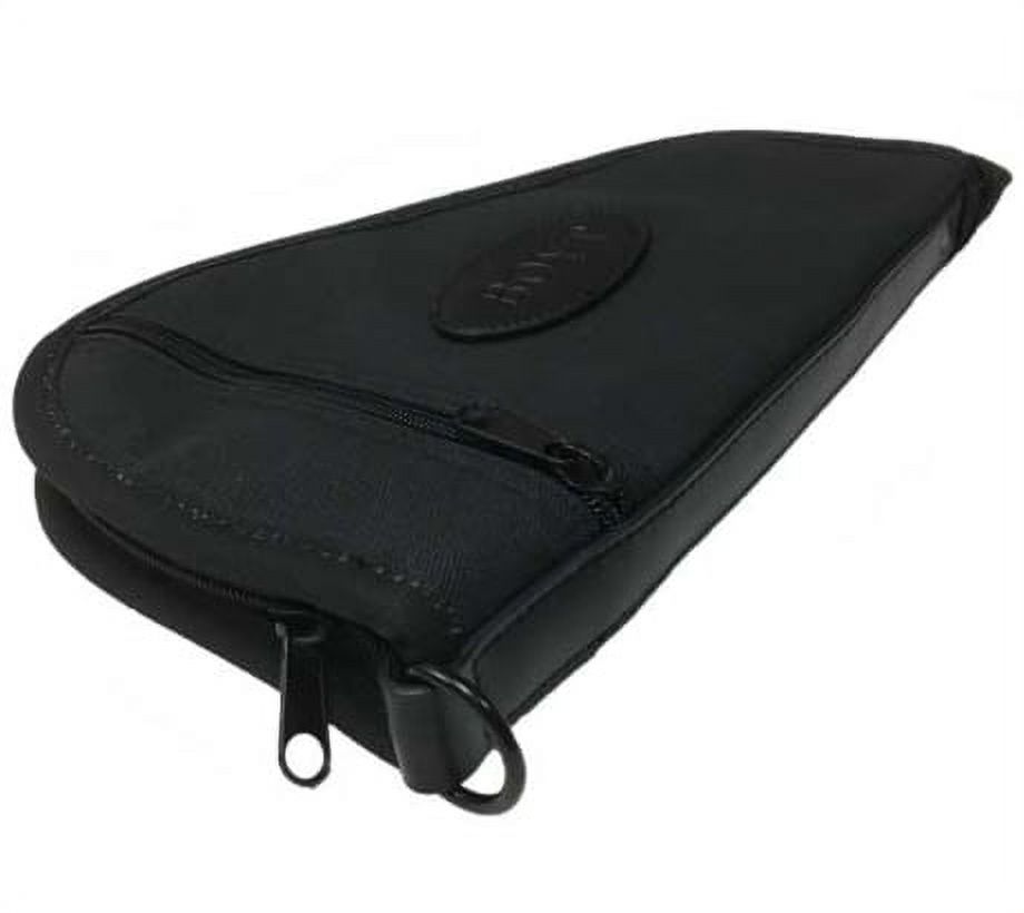 Boyt Heart-Shaped Soft Pistol Case 10" Canvas Black