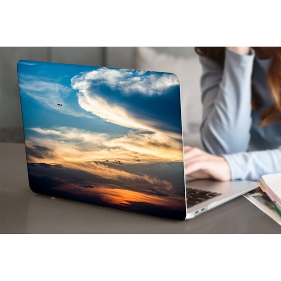 KSK KAISHEK Compatible with MacBook Pro 16" Case 2021 2022 2023 Rel. Model A2780 M2 & A2485 M1, Plastic Protective Case Hard Cover + Black Keyboard Cover, Sky Series 1078