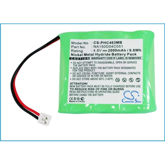 2000mAh NA150D04C051 Battery for Philips SBC-SC468 SBC-SC491 SBC-SC467 SBC-SC469 SBC-EB4880 E2005 SBC-SC465 SBC-SC463