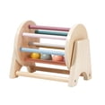 thumbnail image 3 of Jouet Tambour Roulant en Bois Coordination Main-il Jouet Rampant Hochet en Bois Roulant, 3 of 9