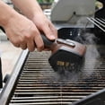 thumbnail image 3 of Cepillo eléctrico para parrilla, cepillo limpiador para barbacoa, herramienta de limpieza práctica y compacta. Marrón, 3 of 9