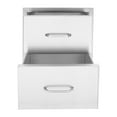 thumbnail image 3 of Stainless Steel Pull-out Drawers Silver 201 Stainless Steel Outdoor Kitchen Drawers, BBQ Island Drawers, 3 of 17