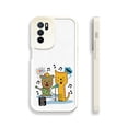 thumbnail image 1 of Único y colorido: divertido diseño de dibujos animados, funda plateada mate de doble capa para teléfono para iPhone 15 Pro Max 14 13 12 Pro 11, 1 of 4