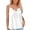 White, variant on Idoravan Tank Tops for Women Women's Fashion Casual Summer Sling Solid Color Sleeveless Lace V-Neck Top