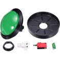 thumbnail image 1 of PinesC Boutons d'Arcade ABS Micro Interrupteur Bouton Rond pour Machine d'Arcade Jeux Vidéo Pièces DC 12V Vert, 1 of 5