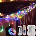 thumbnail image 2 of Guirnalda de luces LED para exteriores, guirnalda de luces de cuerda con forma de tubo de hadas para jardín, patio, decoración navideña de Año Nuevo 2023, 5 m, 10 m, 15 m, 2 of 5