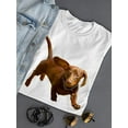 thumbnail image 3 of Running Dachshund T-Shirt Women -SPIdeals Designs, Female XX-Large, 3 of 4