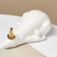thumbnail image 3 of Estatuilla de oso de cerámica estatua de escultura Animal hogar dormitorio Oficina TV pequeña sala decoración ornamentos - White Oso blanca perfecl Figura de oso polar, 3 of 7
