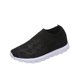 thumbnail image 1 of ¡Novedad de otoño 2022! Zapatos vulcanizados para mujer, zapatillas transpirables de malla, zapatillas planas cómodas informales, zapatos vulcanizados de Color sólido para mujer 42 Gao Jinjia LED, 1 of 2