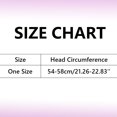 thumbnail image 3 of OJSFQUFP Women's Outdoor U V Prote Ction Foldable Sun Hats Mesh Wide Brim Beach Fishing Hat with Ponytail Hole, 3 of 4