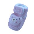 thumbnail image 1 of PEASKJP Rubber Sole Infant Booties Lightweight Waterproof Kids Infant Rainboots, Pink 13, 1 of 5