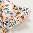 thumbnail image 6 of NZRVAWS Baby Girls Outfits For Fall Winter Floral Print 12 Months Baby Girls Top Ripped Jeans 18 Months Baby Girls Pants 2Pcs Clothes Set, 6 of 8