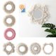 thumbnail image 3 of Espejo de pared YONGSHENG macramé Hecho a mano colgante Boho Decoración redonda, 3 of 5