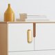 thumbnail image 1 of Mango de cajón de gabinete gancho plegable gancho multipropósito moderno colgante fácil de instalar para el guardarropa para el baño de la cocina, 1 of 8