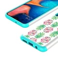 thumbnail image 3 of Samsung Galaxy A50 Case, KAESAR Hybrid Dual Layer Graphic PU Leather Colorful TPU Fashion Protective Cover Armor Case for Samsung Galaxy A50 (Pineapple), 3 of 4