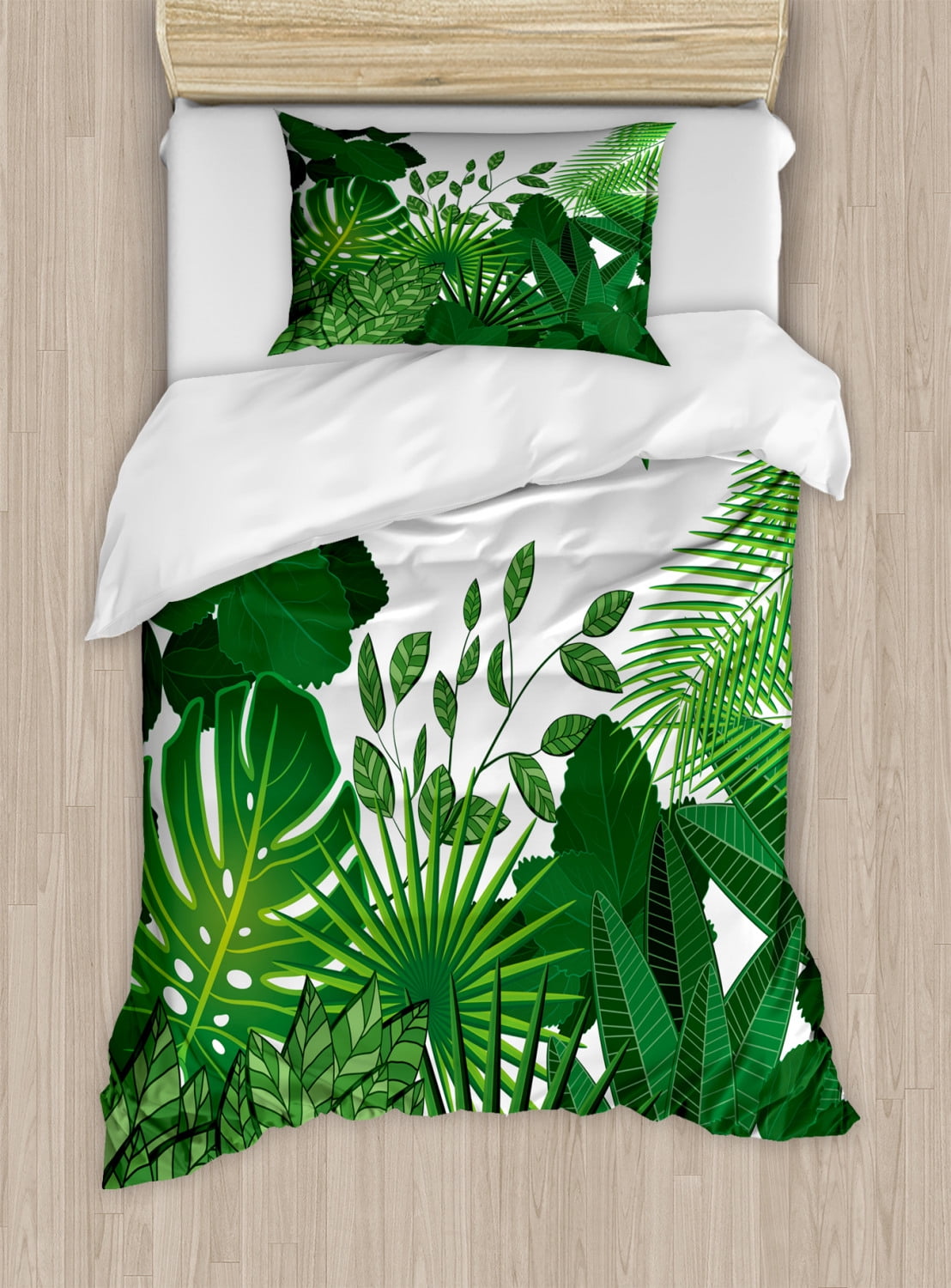 SCOTTISH Tartan Check Eucalyptus Floral Reversible Brushed Coton Duvet Cover SET 