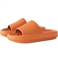 thumbnail image 1 of Sandale à Talon Compensé pour Femme (Orange, 38-39), 1 of 5