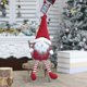 thumbnail image 1 of Muñeca de duende travieso con cara de vinilo, muñeco navideño sin rostro, adorno de peluche de patas largas de Papá Noel, decoración para niños (shikai), 1 of 5