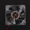thumbnail image 4 of Ventilador de refrigeración para PC, CPU, PC, 4 pines, CC, 12 V, 80 mm, luz LED azul, 4 of 11