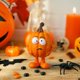 thumbnail image 1 of Calabaza de Halloween para Decoración de Exteriores, Decoración Del Hogar, Fiesta Fantasma, Calabaza, Artesanías de Resina, 1 of 5