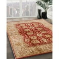 thumbnail image 2 of Ahgly Company Indoor Rectangle Mid-Century Modern Yellow Oriental Area Rugs, 8' x 10', 2 of 6