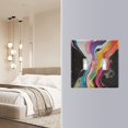 thumbnail image 4 of Yayeee Toggle Light Switch Wall Plate 3-Gang 6.37"x4.48" Decorative Outlet Cover, Colorful Black, 4 of 7