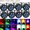 Black-7LED, variant on Stage Lights,14 DJ LED Par Light 4pcs RGBW Party Lights 4/8CH Uplights with Remote Control for Disco Dance Wedding Club Christmas Music Party Stage Lighting