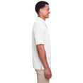 thumbnail image 3 of Lakeshore UltraClub Men's Stretch Cotton Performance Polo 4XL White, 3 of 3