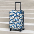 thumbnail image 2 of Lsque Swan Birds Printed Luggage Cover, Travel Luggage Protector,Scratch and Dirt Resistant, Fits 18-32 Inch Luggage - Small, 2 of 9