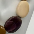 thumbnail image 6 of Fab Mookaite Pendant Bead strand |30x22x10mm | Beige | Oval | 13 beads |, 6 of 12