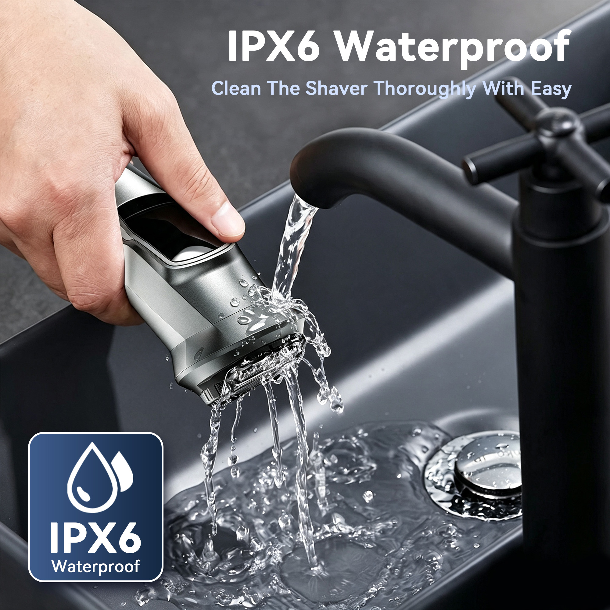 Mguzdi 14-in-1 Hair Clipper Kit with Storage Dock photo 4