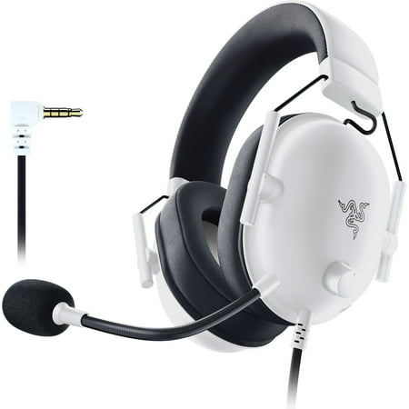Razer BlackShark V2 X Wired Esports Multi-platform Headset, 3.5mm, White