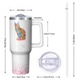 thumbnail image 2 of Mom's Birthday Gift: 40oz Stainless Steel Tumbler Cup - Also a Great Mothers Day, Christmas Present from Daughter - Insulated Travel Mug for Mama - For Women, 2 of 5